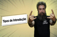 Videoaula sobre os tipos de introdução Videoaula sobre os tipos de introdução