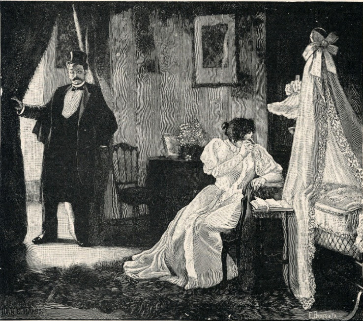 Se acabó el hogar (1909), obra do chileno Juan Harris (1867-1949).
