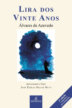 Capa do livro “Lira dos vinte anos”, de Álvares de Azevedo, publicado pelo Ateliê Editorial. [2]