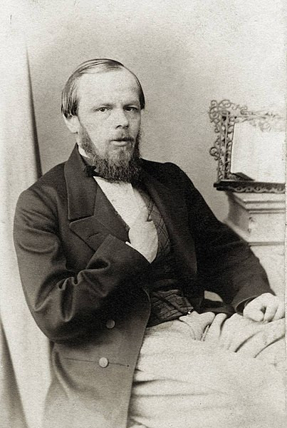 Retrato de Fiódor Dostoiévski, em 1860.