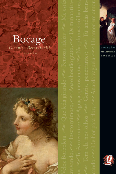 Capa do livro Bocage, da coleção Melhores Poemas, editora Global.