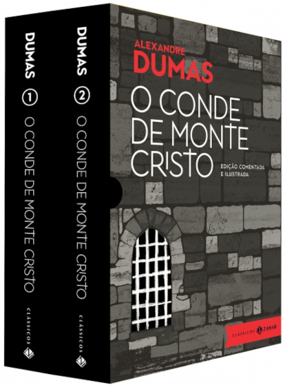 Capa do livro “O conde de Monte Cristo”, de Alexandre Dumas, publicado pela editora Companhia das Letras.