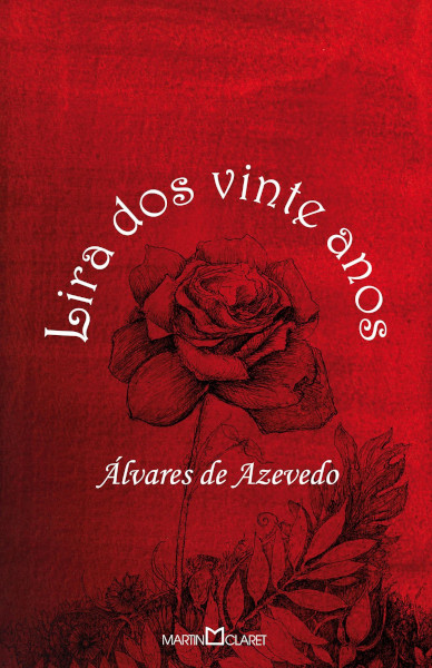 Capa do livro Lira dos vinte anos, obra do Ultrarromantismo brasileiro, publicado pela editora Martin Claret.
