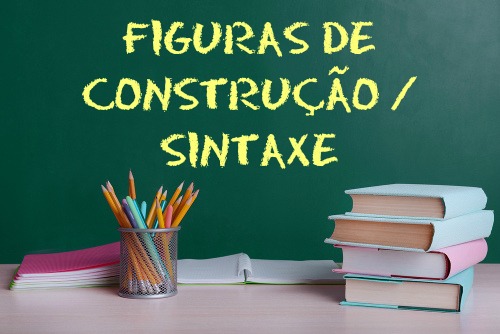 As figuras de construção são recursos estilísticos utilizados nas estruturas sintáticas.