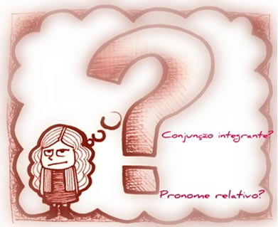 PRONOMES RELATIVOS E CONJUNÇÃO Tanto o pronome relativo quanto a conjunção  integrante ocorrem em período composto. Enquanto o primeiro substitui um  termo, o outro apenas liga duas orações. PRONOME RELATIVO CONJUNÇÃO  INTEGRANTE